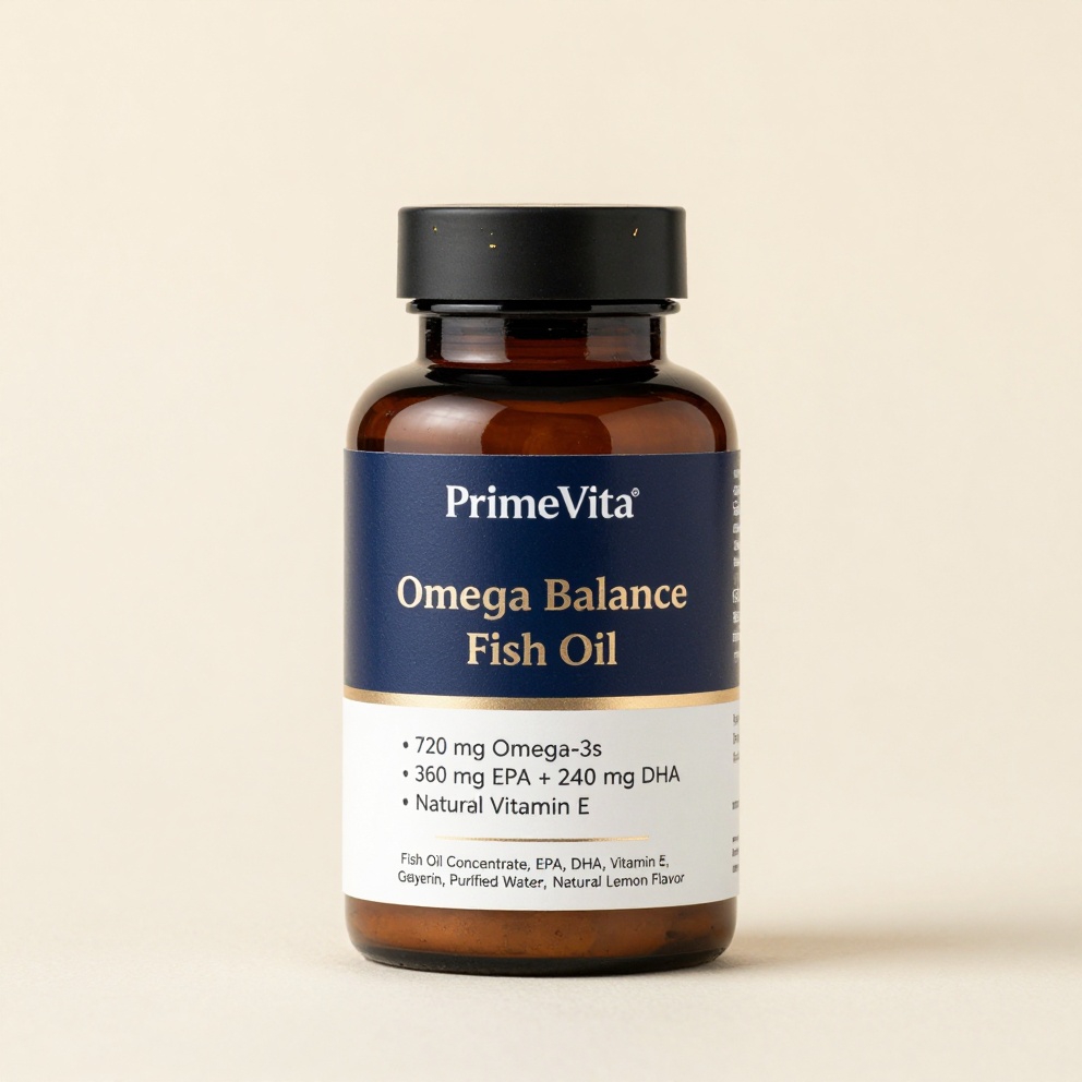 prime4 Omega Balance Fish Oil - Image 1